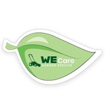 Leaf Shaped NoteKeeper™ Magnet 35 mil