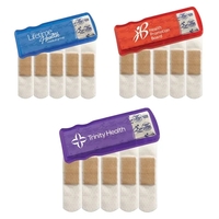 Bandage dispenser plus 1 color silkscreen imprint on 1 location... from ASI...