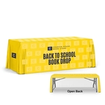 Wrinkle-Free 8' Table Throw, Open Back