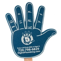 17.5" High Five Foam Mitt
