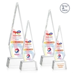Springfield VividPrint™ Award on Robson Base - Clear