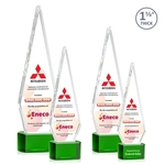 Springfield VividPrint™ Award on Paragon Base - Green
