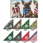 Novelty Patterns & Theme Design Pet Bandanna Triangle-Med-Lg