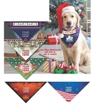 100% Cotton Full Color Digital Pet Bandanna Triangle