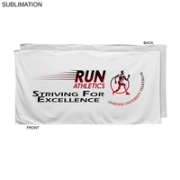 Microfiber Terry Triathlon Towel, 30x60, Sublimated or Blank... from ASI...