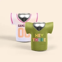 Four color process shirt shaped insulated can or bottle holder, 1/8"... from...