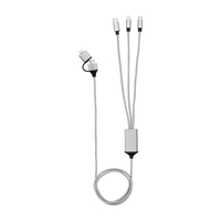 3', 4-in-1 charging cable.... from ASI 61125 Hit Promotional Products / Hit®