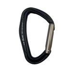 D Shape Straight Gate Aluminum Carabiner