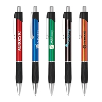 Click action retractable ballpoint pen with comfort grip.... from ASI 31517...