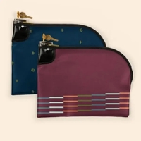 CURVED ZIPPER NIGHT DEPOSIT BAG EV 12X10