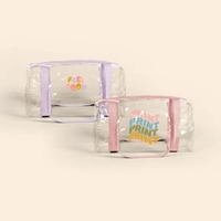 Clear Vinyl Barrel Bag