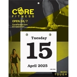 Daily Date Calendar - 7" x 9" Medium Datepad