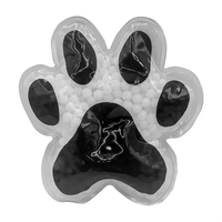 Paw print-shaped gel bead packs for hot and cold therapy.... from ASI 34415...