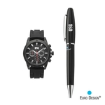 Euro Design® Bernau Watch/Pen Set