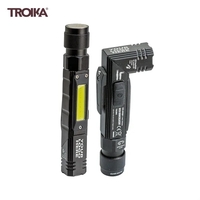 Troika Splashproof LED Aluminum Flashlight LED Side Light