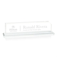 The Starfire Crystal Reading Name Plate exudes elegance with its sleek,......