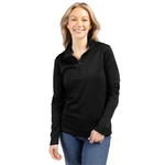 Clique Spin Eco Performance Half Zip Womens Pullover