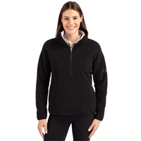 Cutter & Buck Cascade Eco Sherpa Fleece Womens Pullover J...