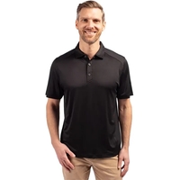 Men's polo with short sleeves, 4-way stretch, moisture-wicking performance,...