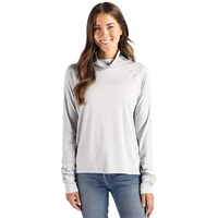 Women's sweatshirt with a funnel neck, UPF 50+ protection, and...