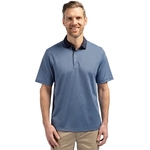 Cutter & Buck Virtue Eco Pique Micro Stripe Recycled Mens...