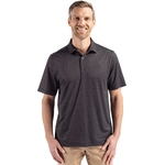 Cutter & Buck Pike Eco Shadow Check Print Recycled Mens B...