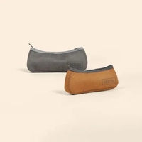 High quality gusseted pouch with a zipper closure, colored stitching and......