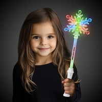 15" snowflake shaped LED light-up wand.... from ASI 42016 Brighter Promotions...