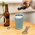 STACIA DELUXE PINT GLASS SLEEVE 4CP