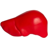 4.25" x 2" liver shaped stress reliever.... from ASI 34415 Alpi International...