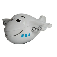 Mini Airplane with Smile Stress Reliever