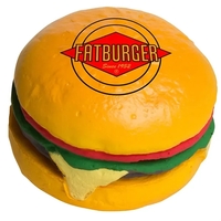 Hamburger shaped stress reliever.... from ASI 34415 Alpi International LTD