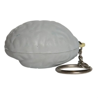 Brain Keyring Stress Reliever