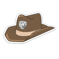 35 mil cowboy hat shaped magnet that's made in the USA... from ASI 54040 Fey...