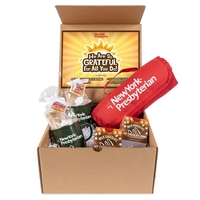 Mailer with mugs, s'mores, blanket and hot chocolate bombs... from ASI 44900...