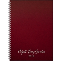 7" x 10" FlexPlanner 2-Piece Monthly Calendar, leatherette covers, foil...