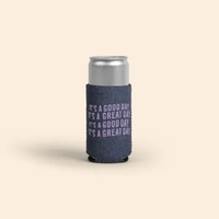 High-Quality Neoprene with real Denim fabric exterior. Collapsible can...