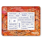 Magnetic Photo Frame Word Set Full Color Imprint