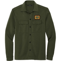 MERCER+METTLE™ DOUBLE-KNIT SNAP FRONT EMBLEM JACKET... from ASI 30208 A P...