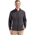 Cutter & Buck Peshastin Fleece Recycled Mens Full Zip Jacket