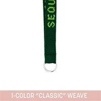 3/4" Woven Lanyard - "Classic" Weave