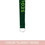 3/4" Woven Lanyard - "Classic" Weave