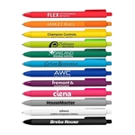 Flex Rubberized Ball Point Pen