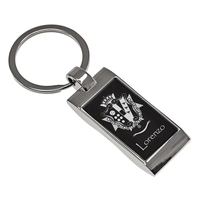 Rectangle Metal Speed Key Tag (2-sided)
