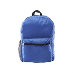 Polyester Backpack with Side Mesh Pocket