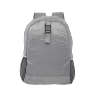 Foldable Backpack with Two Side Mesh Pockets