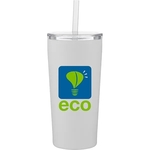 24 oz h2go Reef Recycled Stainless Insulated Tumbler w/Straw