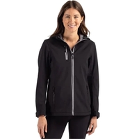 Clique Telemark Eco Stretch Softshell Full Zip Womens Hoo...
