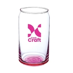 16 oz. Pop Can Shaped Glasses (1 Color Imprint)