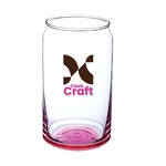 16 oz. Pop Can Shaped Glasses (2 Color Imprint)